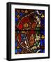 Window W6 Depicting the Annunciation to Shepherds-null-Framed Giclee Print