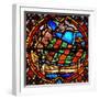 Window W6 Depicting the Magi are Warned in a Dream-null-Framed Giclee Print