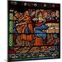 Window W6 Depicting the Meal at Simon's House?-null-Mounted Giclee Print