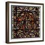 Window W60 Depicting St Paul Is Lowered in a Basket-null-Framed Giclee Print