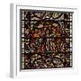 Window W60 Depicting St Paul Is Lowered in a Basket-null-Framed Giclee Print