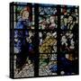 Window W7 Depicting Christ Preaching-null-Stretched Canvas