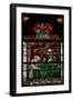 Window W8 Depicting Constantine,  Revelation on His Deathbad-null-Framed Giclee Print