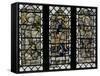 Window W8 Depicting St Andrew, St Gabriel, St Raphael-null-Framed Stretched Canvas