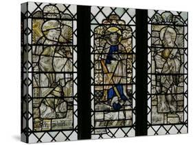 Window W8 Depicting St Andrew, St Gabriel, St Raphael-null-Stretched Canvas