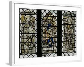 Window W8 Depicting St Andrew, St Gabriel, St Raphael-null-Framed Giclee Print