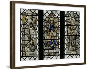 Window W8 Depicting St Andrew, St Gabriel, St Raphael-null-Framed Giclee Print