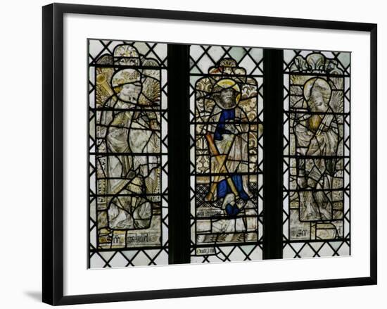 Window W8 Depicting St Andrew, St Gabriel, St Raphael-null-Framed Giclee Print