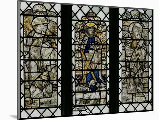 Window W8 Depicting St Andrew, St Gabriel, St Raphael-null-Mounted Giclee Print