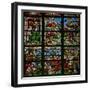 Window W8 Depicting St Helen and the Finding of the Cross with the Emperor Constantine-null-Framed Giclee Print