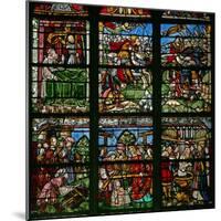 Window W8 Depicting St Helen and the Finding of the Cross with the Emperor Constantine-null-Mounted Giclee Print