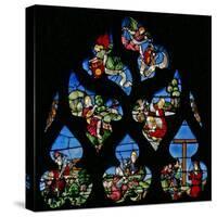 Window W8 Depicting St John the Baptist-null-Stretched Canvas