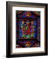 Window W8 the Resurrection Cycle - the Road to Emmaus-null-Framed Giclee Print