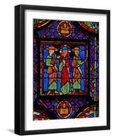 Window W8 the Resurrection Cycle - the Road to Emmaus-null-Framed Giclee Print