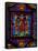Window W8 the Resurrection Cycle - the Road to Emmaus-null-Framed Stretched Canvas