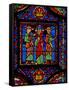 Window W8 the Resurrection Cycle - the Road to Emmaus-null-Framed Stretched Canvas