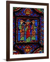 Window W8 the Resurrection Cycle - the Road to Emmaus-null-Framed Giclee Print