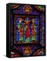 Window W8 the Resurrection Cycle - the Road to Emmaus-null-Framed Stretched Canvas