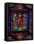 Window W8 the Resurrection Cycle - the Road to Emmaus-null-Framed Stretched Canvas