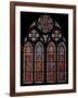 Window W9 Depicting Holy Roman Emperors: Charles Martel, Charlemagne, Pepin the Short, Louis the…-null-Framed Giclee Print