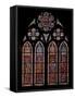 Window W9 Depicting Holy Roman Emperors: Charles Martel, Charlemagne, Pepin the Short, Louis the…-null-Framed Stretched Canvas