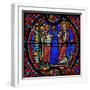 Window W9 Depicting St Andrew Is Welcomed at Nicea-null-Framed Giclee Print