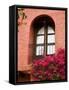 Window With Balcony, San Miguel De Allende, Guanajuato State, Central Mexico-Julie Eggers-Framed Stretched Canvas