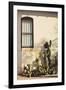 Window with Cactus-Jillian Melnyk-Framed Photographic Print