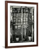 Window with Reflection, Europe, 1972-Brett Weston-Framed Photographic Print