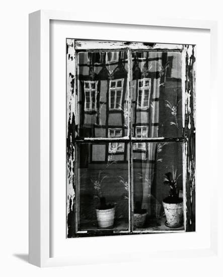 Window with Reflections, Europe, 1972-Brett Weston-Framed Photographic Print