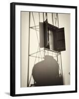 Window with Shadows-Tim Kahane-Framed Photographic Print