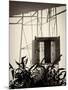 Window with Shadows-Tim Kahane-Mounted Photographic Print