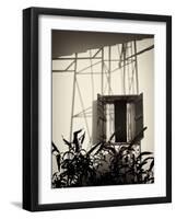 Window with Shadows-Tim Kahane-Framed Photographic Print