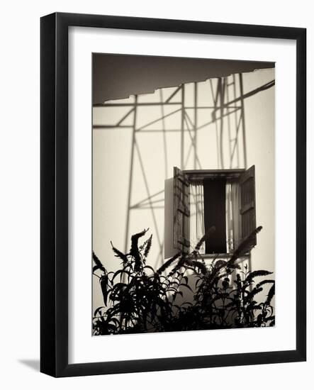 Window with Shadows-Tim Kahane-Framed Photographic Print