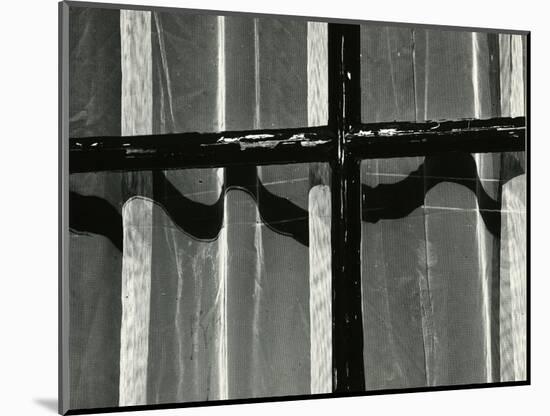 Window with Sheet Curtain, Europe, 1972-Brett Weston-Mounted Photographic Print
