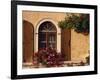 Window with Shutters and Window Box, Italy, Europe-Hart Kim-Framed Photographic Print