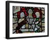 Window WW Depicting a Resurrection Scene: the Supper at Emmaus-null-Framed Giclee Print