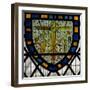 Window Ww Depicting a Shield with the Instruments of the Passion-null-Framed Giclee Print