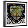 Window Ww Depicting a Shield with the Instruments of the Passion-null-Framed Giclee Print