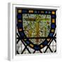 Window Ww Depicting a Shield with the Instruments of the Passion-null-Framed Giclee Print