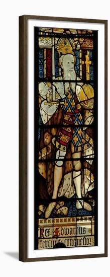 Window Ww Depicting King Edward III-null-Framed Giclee Print