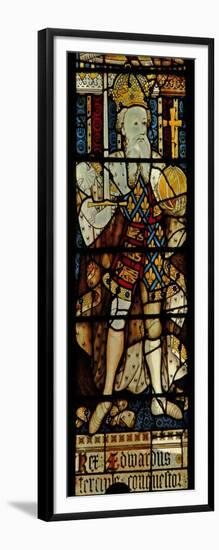 Window Ww Depicting King Edward III-null-Framed Giclee Print