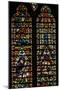 Window Ww Depicting the Ascension; also God at the Coronation of the Virgin-null-Mounted Giclee Print