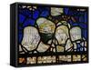 Window Ww Depicting the Crucifixion-null-Framed Stretched Canvas