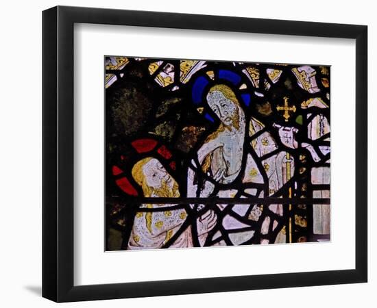 Window Ww Depicting the Doubting St Thomas-null-Framed Giclee Print