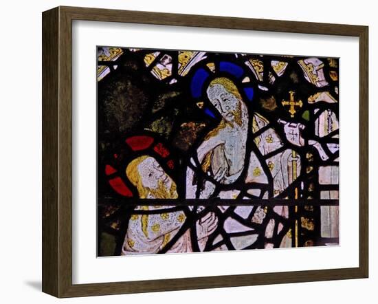 Window Ww Depicting the Doubting St Thomas-null-Framed Giclee Print