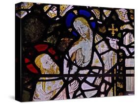 Window Ww Depicting the Doubting St Thomas-null-Stretched Canvas