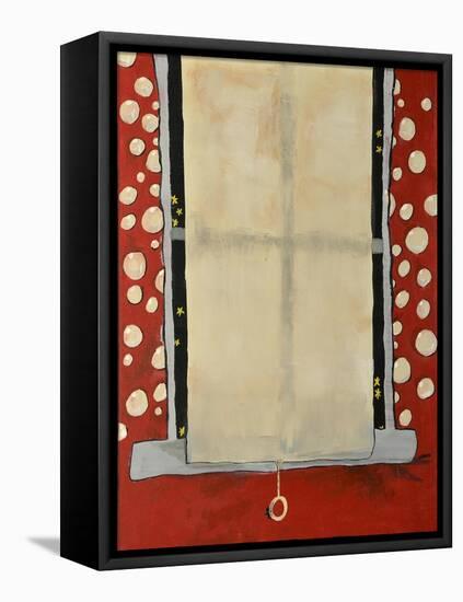 Window-Jennie Cooley-Framed Stretched Canvas