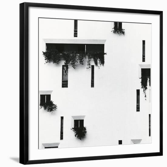 Windows and Building, Puerto Vallarta, Mexico, 1976-Brett Weston-Framed Photographic Print