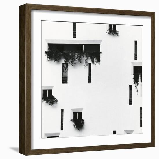 Windows and Building, Puerto Vallarta, Mexico, 1976-Brett Weston-Framed Photographic Print